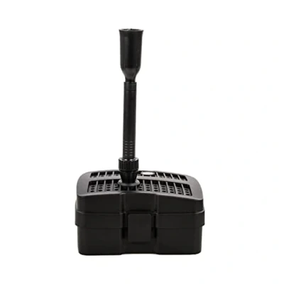 Immagine di AquaForte GFU 2505 Pompa per fontana + 5 W UV C, potenza 24 W, altezza massima 1,6 m, portata 1 m3 all&#039;ora, dimensione del laghetto 1,5 m3, attacco 13/19/25 mm, pressione 2