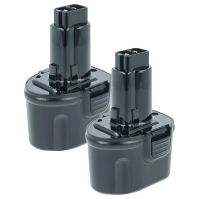 Immagine di vhbw 2x batteria sostituisce DeWalt DE9057 per attrezzi da lavoro (2000 mAh, NiMH, 7,2 V)