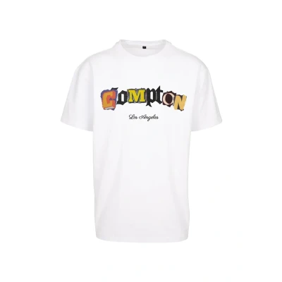 Immagine di Upscale by Mister Tee Compton L A Tshirt con stampa, Uomo, Taglia: Large, White