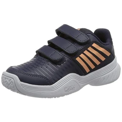 Immagine di K Swiss Zapatillas COURTEXPRESSTRAPONI C: GRAYSTN/PCHNCTR/Wht T: 1 JR UK
