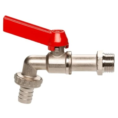 Immagine di GARDENA 07332 20 Rubinetto con valvola a saracinesca 1/2 (12.5 mm) Raccordo tubo flessibile 13 mm (1/2) Ø Argento, Rosso