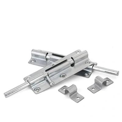Immagine di LouMaxx Set di 2 Chiavistelli per Porte Catenaccio Porta 38x100 mm Viti Incluse Chiavistello Sicurezza Serratura Interna Bullone Scorrevole