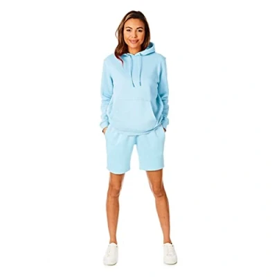 Immagine di Light and Shade LSLSWT005 Top in Felpa con Cappuccio Super Soft Touch Loungewear da Donna, Army, M