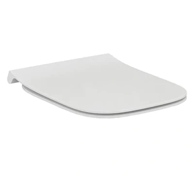 Immagine di Ideal Standard i.life B, Copriwater sottile a chiusura rallentata, Cerniere in metallo, Bianco