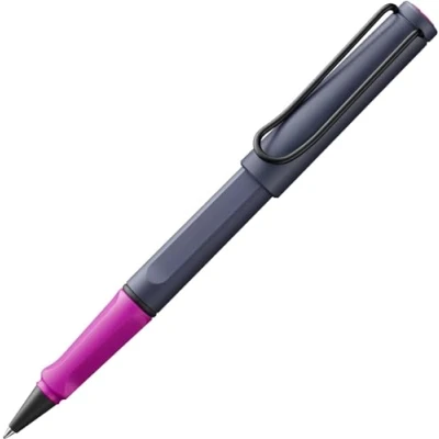Immagine di Lamy safari pink cliff roller con impugnatura ergonomica e larghezza di tratto M per una scrittura piacevole lunga durata in plastica robusta ASA ricambio 63 nero incluso