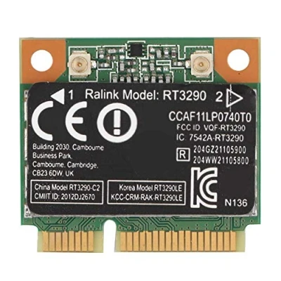 Immagine di Denash Scheda di Rete PCI E, Wireless Wi Fi RT3290 150 Mbps per Computer con Porta E Mini