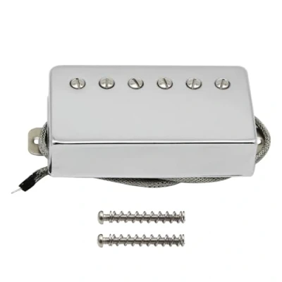 Immagine di FLEOR Pickup Humbucker per chitarra Alnico5 al manico cromati Compatibile con lo stile LP Parte di