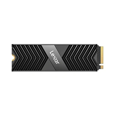Immagine di Lexar Professional NM800 PRO con dissipatore di calore SSD 2TB, M.2 2280 PCIe Gen4x4 NVMe 1.4 interno, Fino a 7500 MB/s in Lettura, 6500 Scrittura, per PS5, Giocatore (LNM800P002T RN8NG)