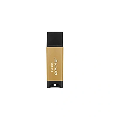 Immagine di Sytaun lettore di schede SD, MicroSD, TF, adattatore, ad alta velocità USB 2.0 Micro SD TF TransFlash Memory Card Reader Adattatore viola