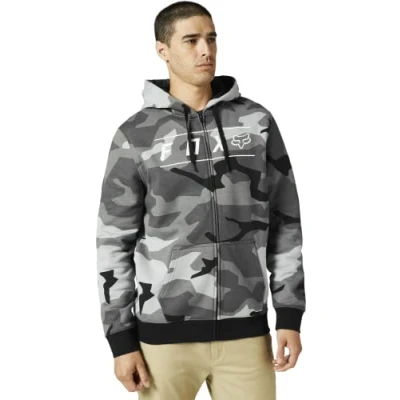 Immagine di Fox Racing Giacca con Cappuccio Pinnacle Camo, Felpa Uomo, Nero Mimetico 2, M