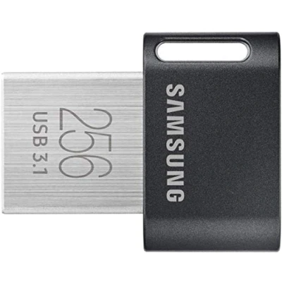 Immagine di Samsung Memorie MUF 256AB FIT PLUS USB Flash Drive Type a 3.1, Fino 300MB/s, 256 GB, Grigio Titanio
