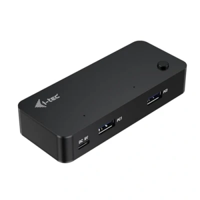 Immagine di i tec CAKVMHUB2A2C Hub combinato USB Nero