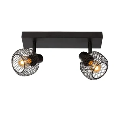 Immagine di Lucide Faretto a soffitto Maren, 2 luci, nero