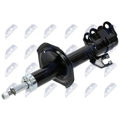 Immagine di NTY A NS 037 Ammortizzatore Assale anteriore Sx pressione del gas doppio tubo tipo McPherson Spina superiore, Collare inferiore