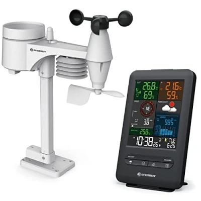 Immagine di Bresser Centro Meteo 5 in 1 Beaufort con display a colori