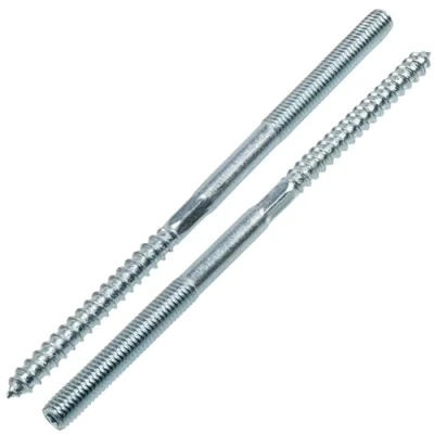Immagine di AERZETIX C75880 Set di 12 viti a doppio filettatura M8x150mm prigioniero filettato in acciaio