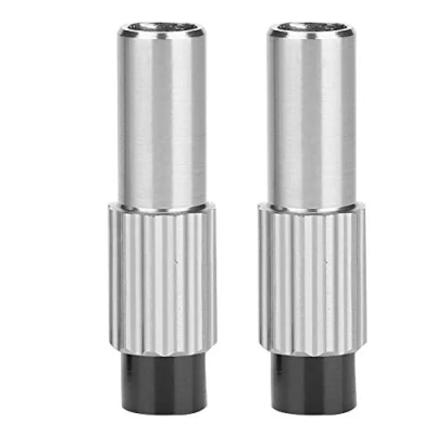 Immagine di Registro Freno Bici,Cavo I Cambio Shifter Connettore Cavi Icletta Cavo Tip End Crimp, 1 Paio Regolatore Tappo Custodia Per Iclette(Colore Titanio)
