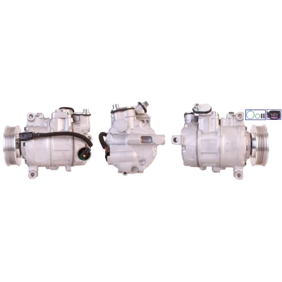 Immagine di LUCAS ACP980 Compressore Aria Condizionata PAG 46 R 134a con guarnizioni VOLKSWAGEN: Transporter 5 Bus, Multivan (7HM, 6 Bus