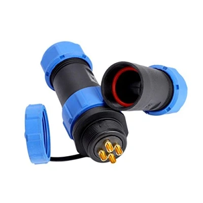 Immagine di Connettore in linea SP21 IP68 2/3/4/5/7/9 / 12pin Aviation impermeabile(4 PIN)