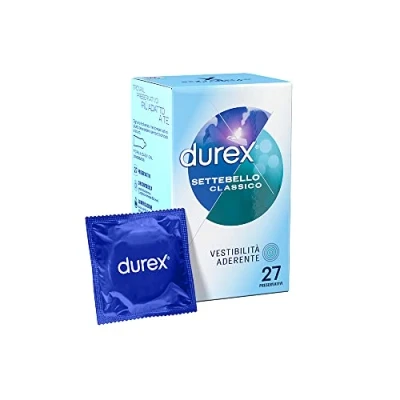 Immagine di Durex Settebello Classico, Preservativi Classici, 27 Profilattici