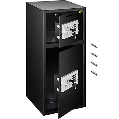 Immagine di VEVOR Cassaforte Digitale da 74 L, Cassetta di Sicurezza a Combinazione per Uso Domestico, Soldi, Gioielli, Documenti