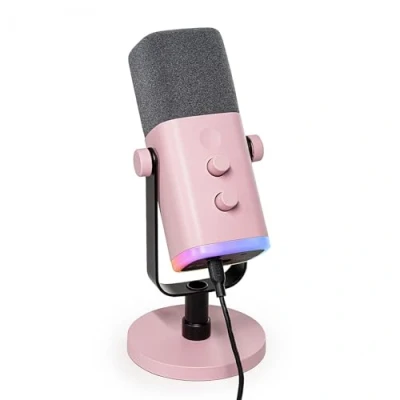 Immagine di FIFINE Microfono USB dinamico per streaming XLR, studio podcast, gaming, PC, con tasto mute, PS4/5, Mac, mixer, schede audio