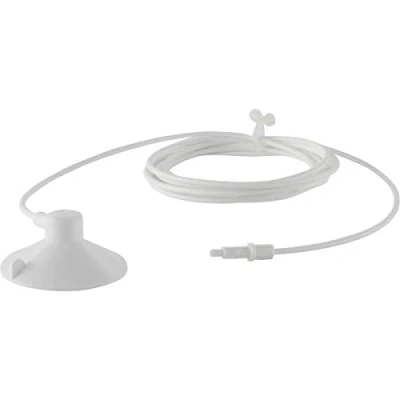 Immagine di Schellenberg 2266 Sensore Solare per RolloDrive 55, 65, 75 e 105, Bianco, Lunghezza cavo 1,5 m