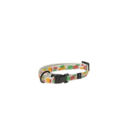 Immagine di Karlie Art Sportiv Plus Collare Regolabile con Motivo Stampato Mix And Match, Lunghezza: 20 35 cm, Larghezza: 10 mm, Colore: Tropic