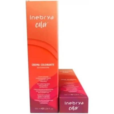 Immagine di Crema colore permanente per capelli con semi di lino e aloe vera 100ml INEBRYA 3.10 blu indaco