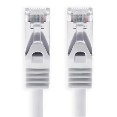 Immagine di 1aTTack.de® Cavo ethernet Gigabit categoria 7 con plug RJ45 6a (doppia schermatura), 500 MHz Bianco / 1 pz 10 m
