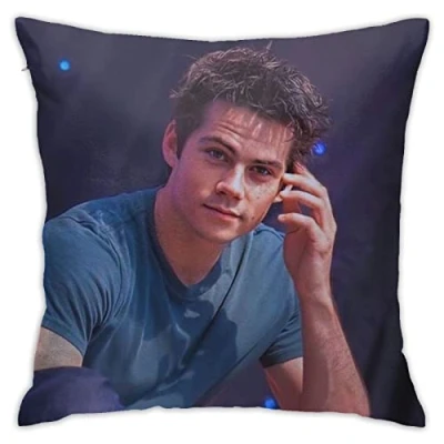 Immagine di Dylan Obrien Federa per cuscino con stampa su entrambi i lati, soggiorno, camera da letto, 45 x cm