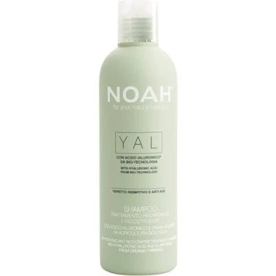 Immagine di Noah Shampoo Yal con Acido Ialuronico, Idratazione Intensa, per Tutti i Tipi di Capelli, 250 ml