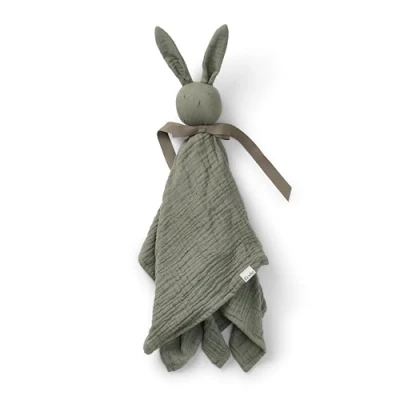 Immagine di Elodie Details Doudou Neonato Blinkie per Bambini Piccoli in 100% Cotone extra morbido Oeko Tex Hazy Jade