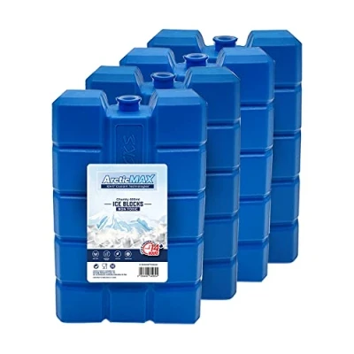 Immagine di Schone Chunky Ice Blocks 400ml x 4 refrigerante Che Rimane Semplicemente congelato più a Lungo 14+ Ore refrigerate Bevande Fatte Bene