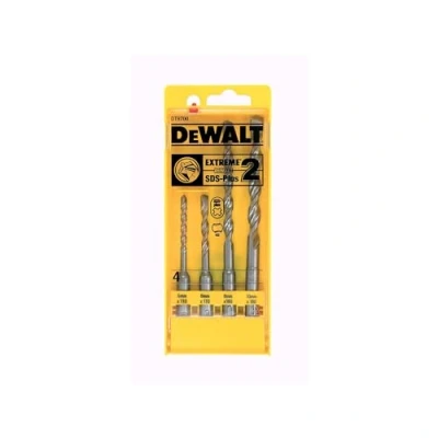 Immagine di DEWALT DT9700 QZ Set 4 Punte SDS Plus in Cassettina di Plastica, Diametri 5 6 x 110 mm, 8 10 160 mm
