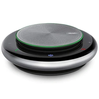 Immagine di Yealink C900BT50 Vivavoce ultracompatto e flessibile, Plug &amp; Play, USB/Bluetooth, per uso personale, stanze in huddle o viaggio (compatibile con Microsoft Teams UC), include dongle BT50, nero