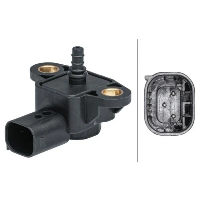 Immagine di HELLA 6PP 009 403 101 Sensore, Pressione alimentazione con guarnizione MERCEDES BENZ: Classe C Sedan, Vito Bus, S Sedan