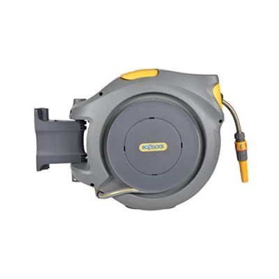 Immagine di Hozelock Auto Reel 30 2403 0000 m 1 pz. Grigio, Giallo Avvolgitubo automatico da giardino