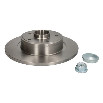 Immagine di DELPHI BG9115RS Disco freno 270 10 5 pieno Oleato non trattato con cuscinetto ruota, anello sensore ABS RENAULT: SCENIC 3, GRAND 3