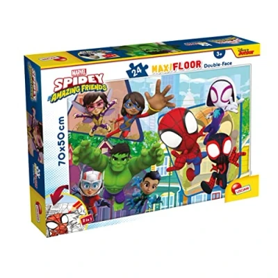 Immagine di Lisciani Giochi Marvel Puzzle DF Maxi Floor 24 Spidey, 99726