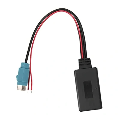 Immagine di Cavo AUX Bluetooth Aramox, Modulo per Auto 12V IN Adattatore Audio Wireless di Ricambio Alpine IDA‑X001 DVA‑9861 IVA‑205R