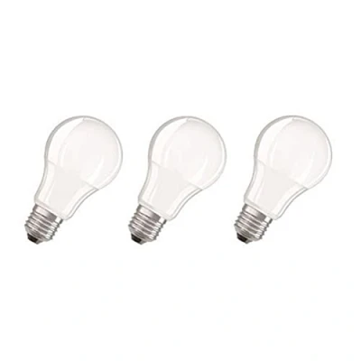 Immagine di OSRAM 4058075819450 LED (monocolore) ERP E (A G) E27 Forma di bulbo 8.5 W = 60 Bianco caldo (Ø x L) mm 110 4 pz.
