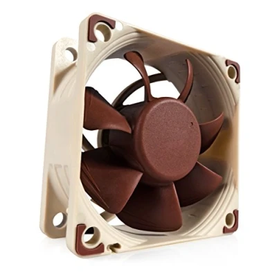 Immagine di Noctua NF A6x25 PWM, Ventola Silenziosa di Qualità Premium, 4 Pin (60 mm, Marrone)