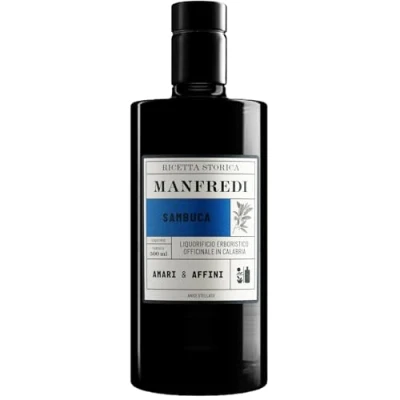Immagine di MANFREDI Liquore Sambuca Ricetta Storica, 40%, 500 ml