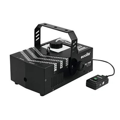Immagine di Eurolite DYNAMIC FOG 700 Macchina del fumo incl. telecomando via cavo, staffa di montaggio, con effetti luminosi