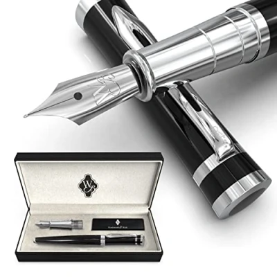 Immagine di Black with chrome trim Slim Box B Nib Bundle