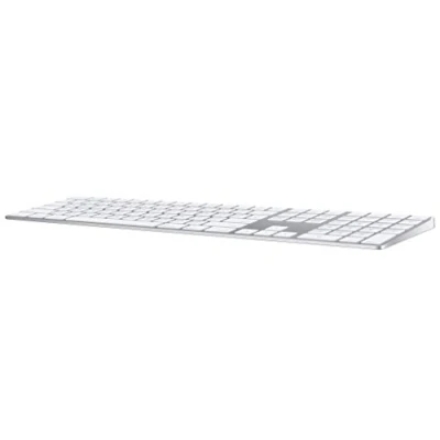 Immagine di Apple Magic Keyboard con Tastierino Numerico (Wireless, Ricaricabile) (QWERTY Regno Unito) Argento (Ricondizionato)