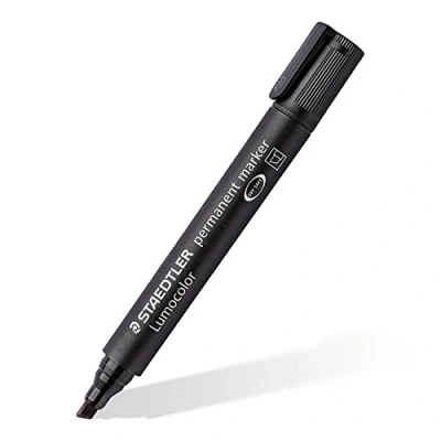 Immagine di STAEDTLER Set di 3 pennarelli permanenti &quot;Lumocolor 350&quot;, colore: Nero