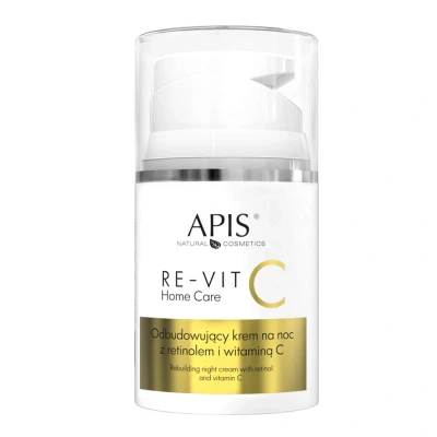 Immagine di Apis Natural Cosmetics, Crema viso, Re Vit C Home Care notte riparatrice con retinolo e vitamina 50ml (50 ml, notte)