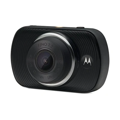 Immagine di Motorola Lifestyle MDC50 Dash Cam Macchina fotografica dell&#039;automobile Loop video HD 720p LCD display 2&quot; Telecamera auto con sensore G, Nero
